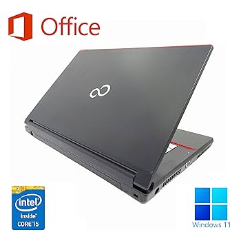 富士通 i5 windows11 Office 大容量 500GB 搭載 Amazon.co.jp: 【整備済み品】富士通 ノートPC A574 / 黒 / 15.6